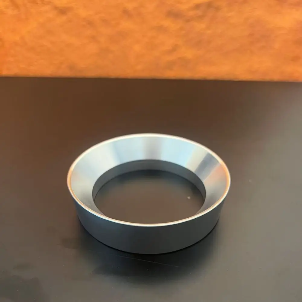 Durable Magnetic Dosing Funnel Stainless Steel Portafilter Ring Espresso Coffee Grounds Feeder Home Kitchen Gadget