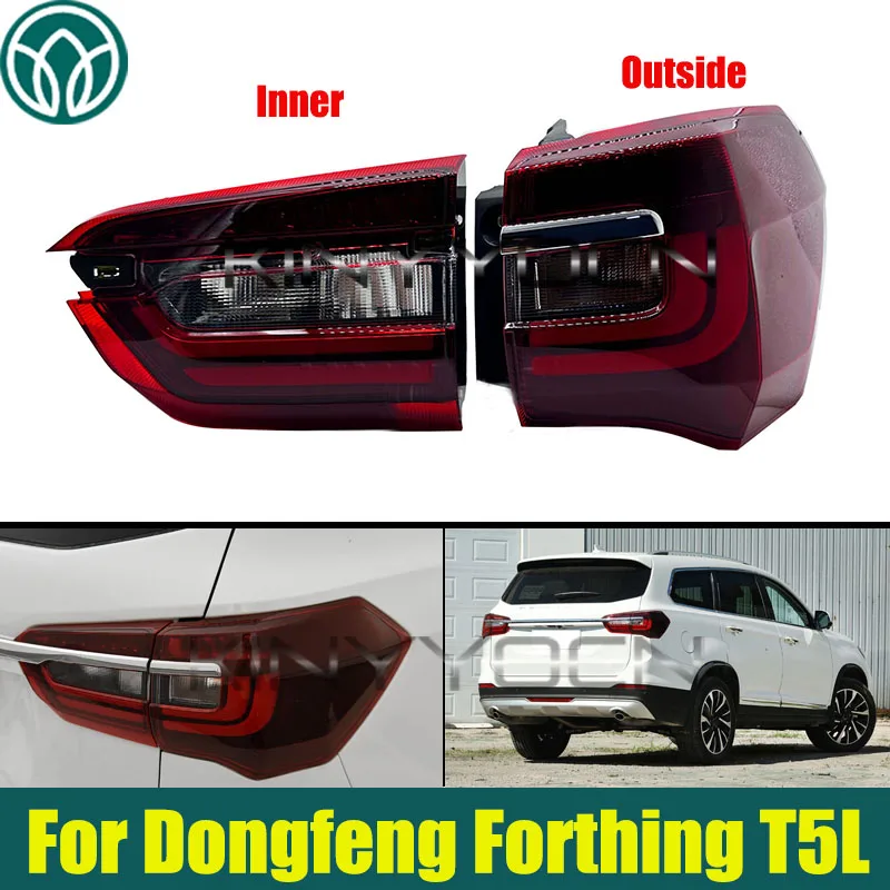 

Rear Bumper Tail Light Taillamp For Dongfeng Forthing T5L Taillight Brake Stop Reverse Lamp