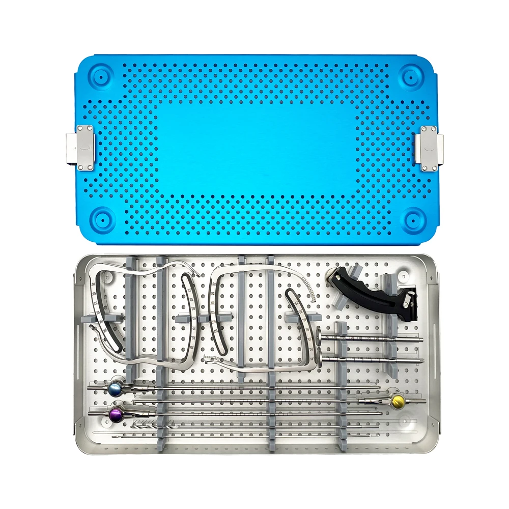 

Ортопедический ACL/PCL Передний тигель Реконструкция связок Высокая кислота Остеотомия Все в коленях Набор инструментов для артроскопии