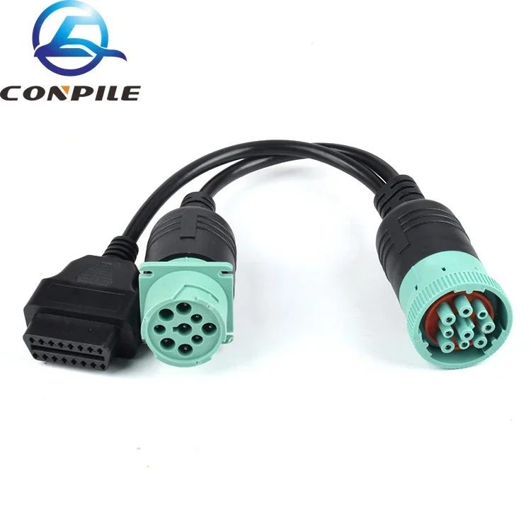 for Cummins detection line plug 9pin cable J1939 9PIN connector