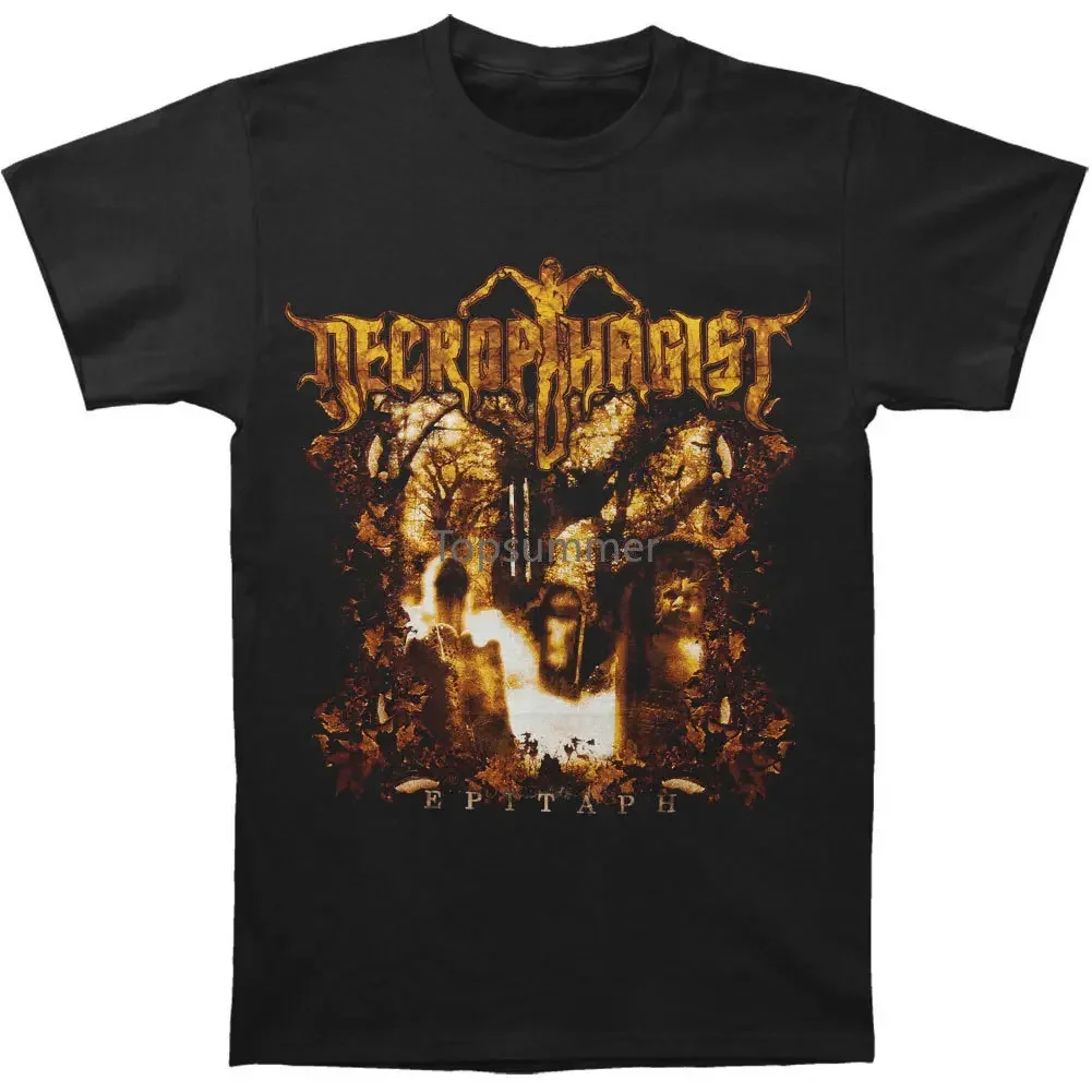 Necrophagist Men'S Epitaph T Shirt Black Rockabilia