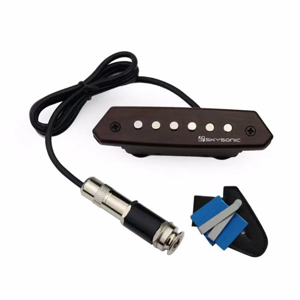 YOUZI Skysonic Guitar  Passive Acoustic Guitar Soundhole  Humbucker A-810 With Tone Colour Volume Control