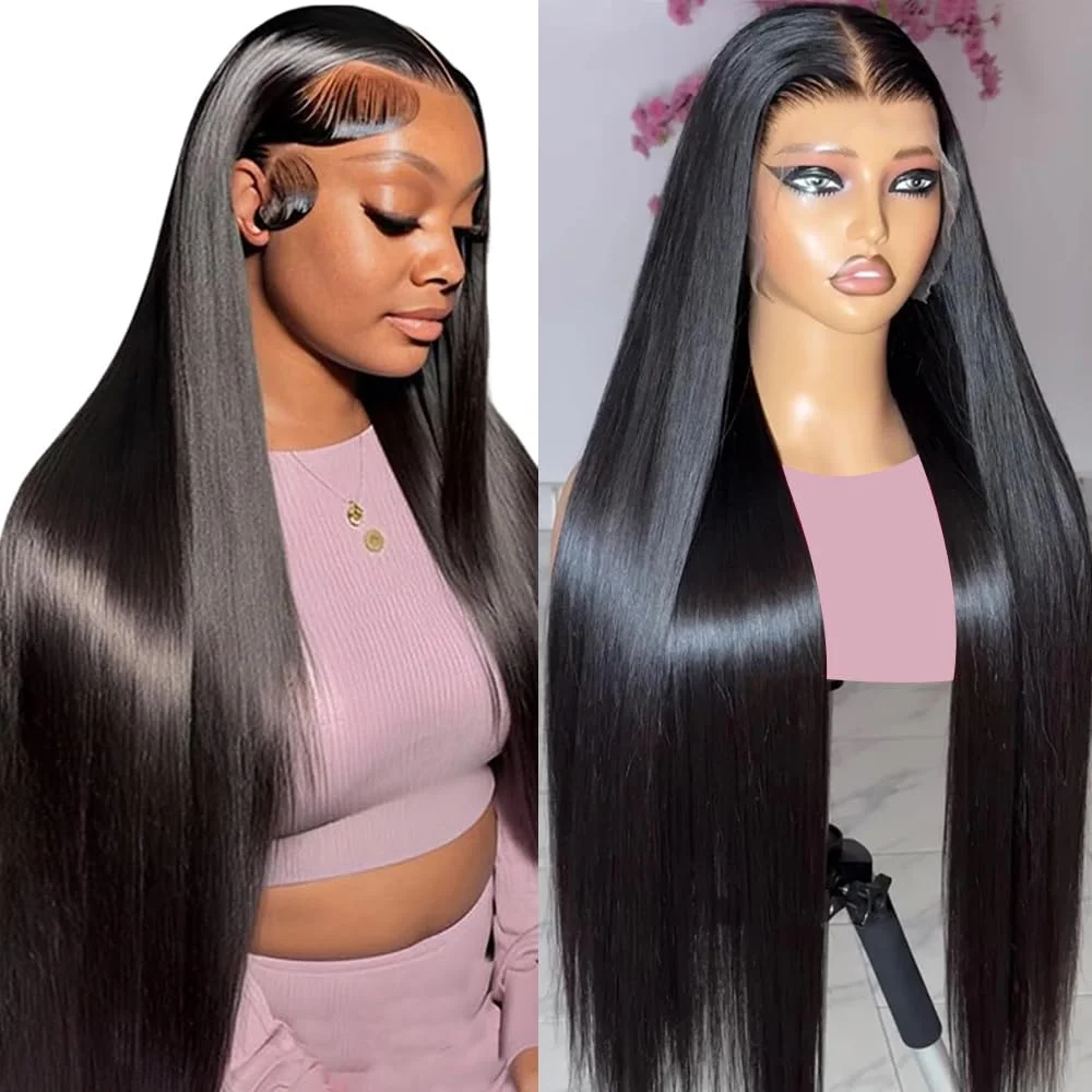 

Straight Lace Front Wigs Human Hair 13x6 Lace Front Human Hair Wigs For Black Women Brazilian Hair Lace Frontal Wig Pre Plucked