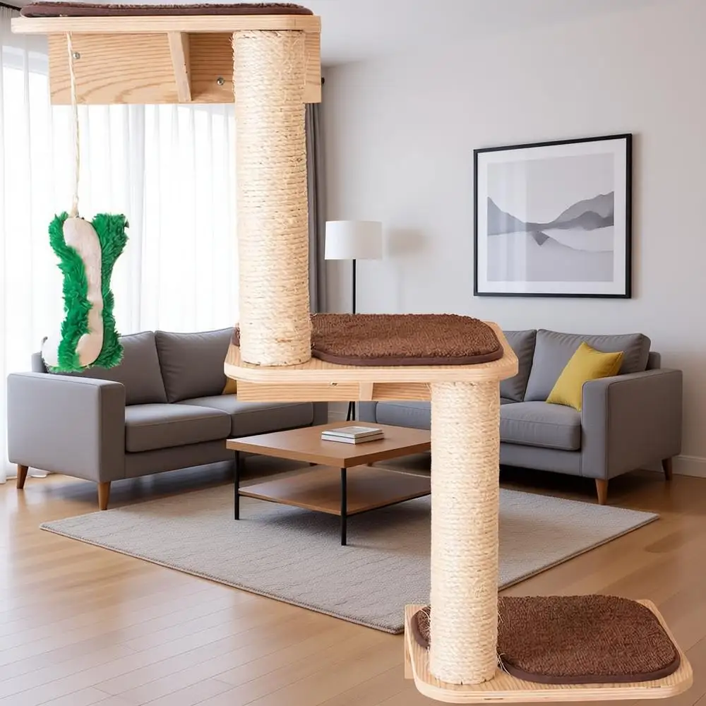 

Серия лазалок для кошек: Steps W1907C, натуральный бежевый, 13 x 12 x 41