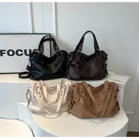Female Hobo Handbag Large Capacity Shoulder Bags Big Stylsih Tote Bag Ladies Soft Leather Hobos Messenger Bags Women Сумочки - Image 5