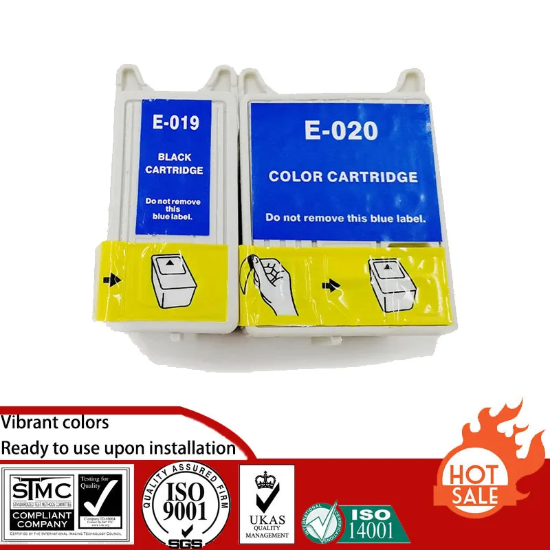 Compatible Ink Cartridge for Epson T019 T020 019 020 T-019 T-020 suit For Epson Stylus Color 880/880i