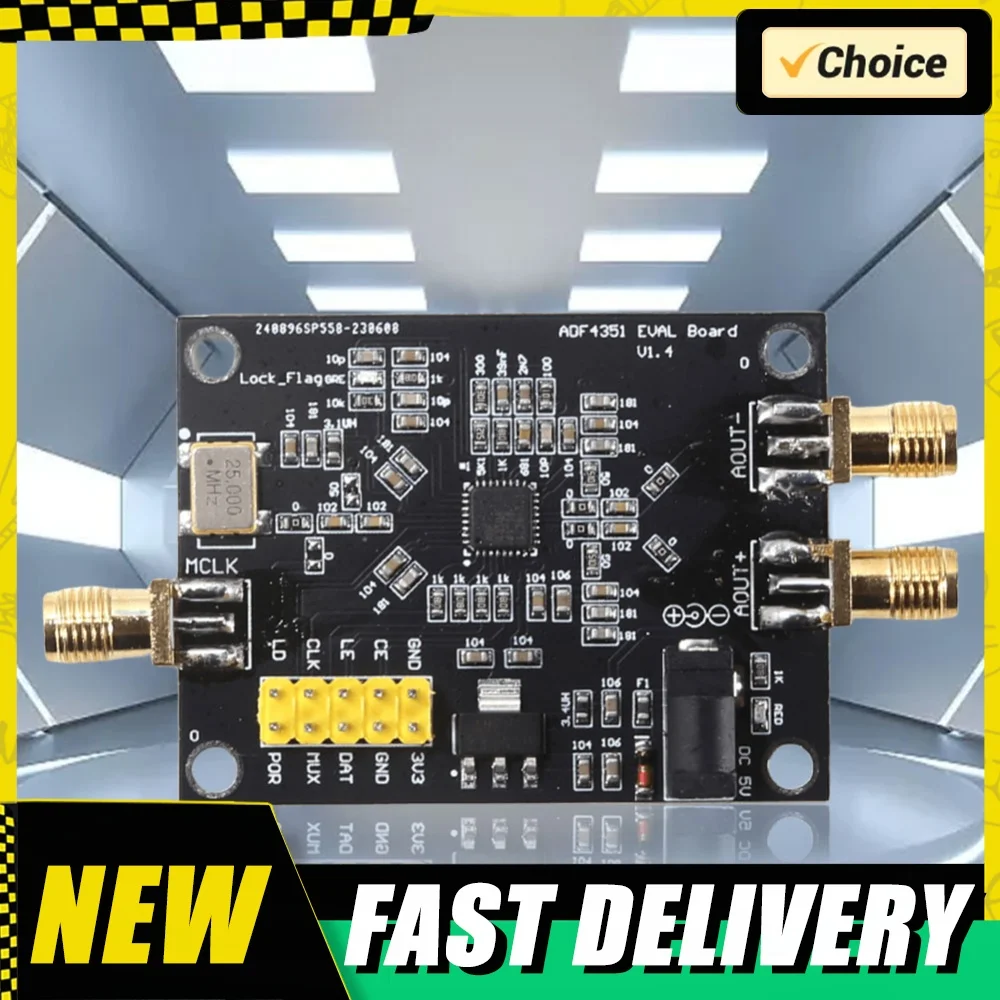 35M-4.4GHz PLL RF Signal Source ADF4350/ADF4351 Phase Locked Frequency Synthesizer for SMA Interface Development Board
