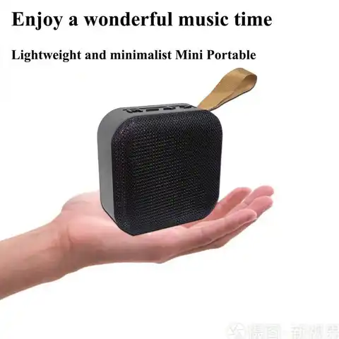 Bluetooth Speaker, Portable Mini Speaker, Built-In Battery, Stereo Sound Effect, Colored Lights, Very Suitable For Listening To