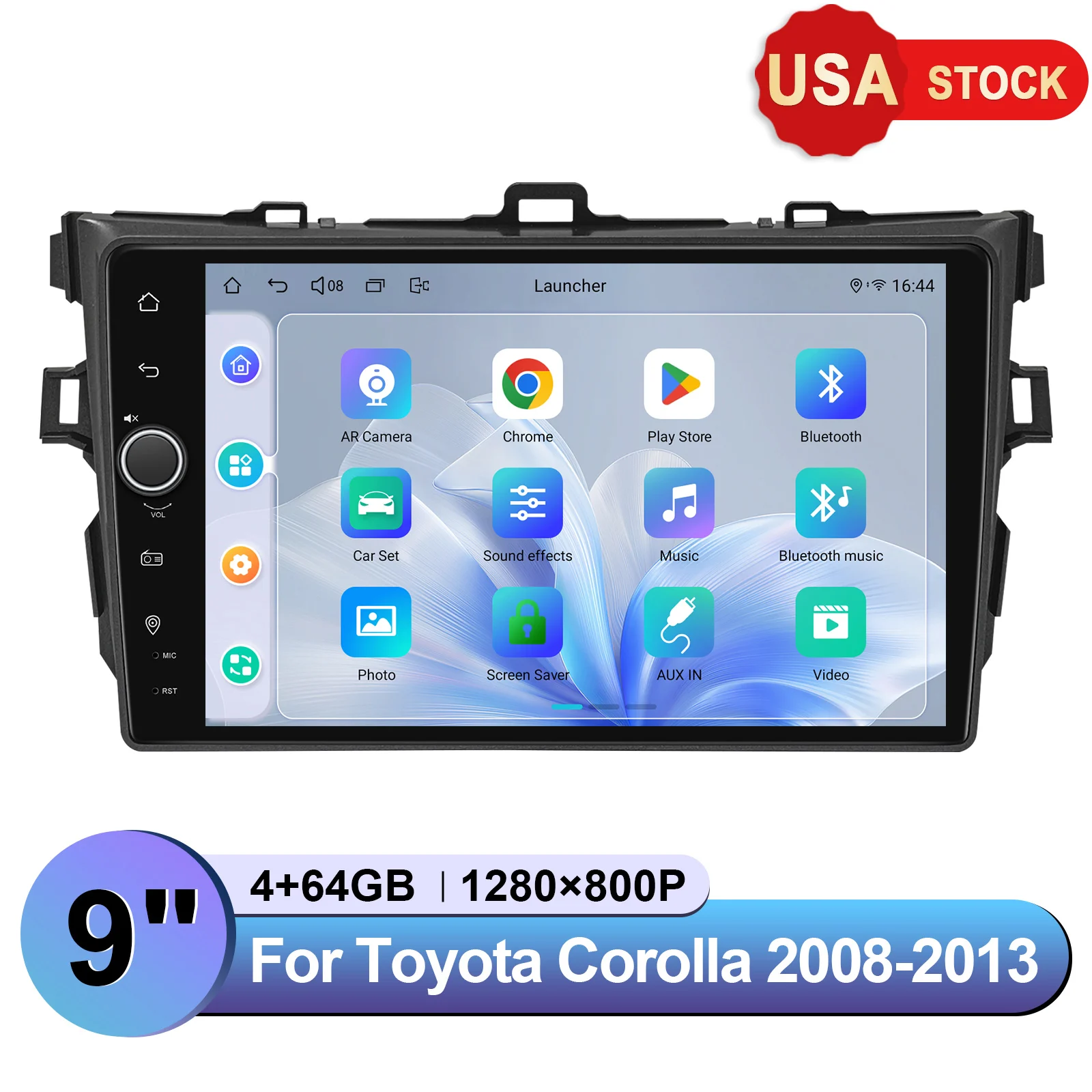 JOYING 9 بوصة أندرويد 13.0 راديو ستيريو بالسيارة رئيس وحدة Carplay لتويوتا RAV4 RAV 4 2013-2018 شحن سريع من مستودع الولايات المتحدة #1