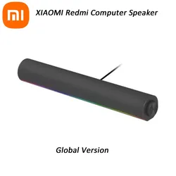 Nowy głośnik komputerowy XIAOMI Redmi Cztery zastosowania Dwukanałowe oświetlenie otoczenia RGB Bluetooth 5.0 Wbudowane pokrętło mikrofonu