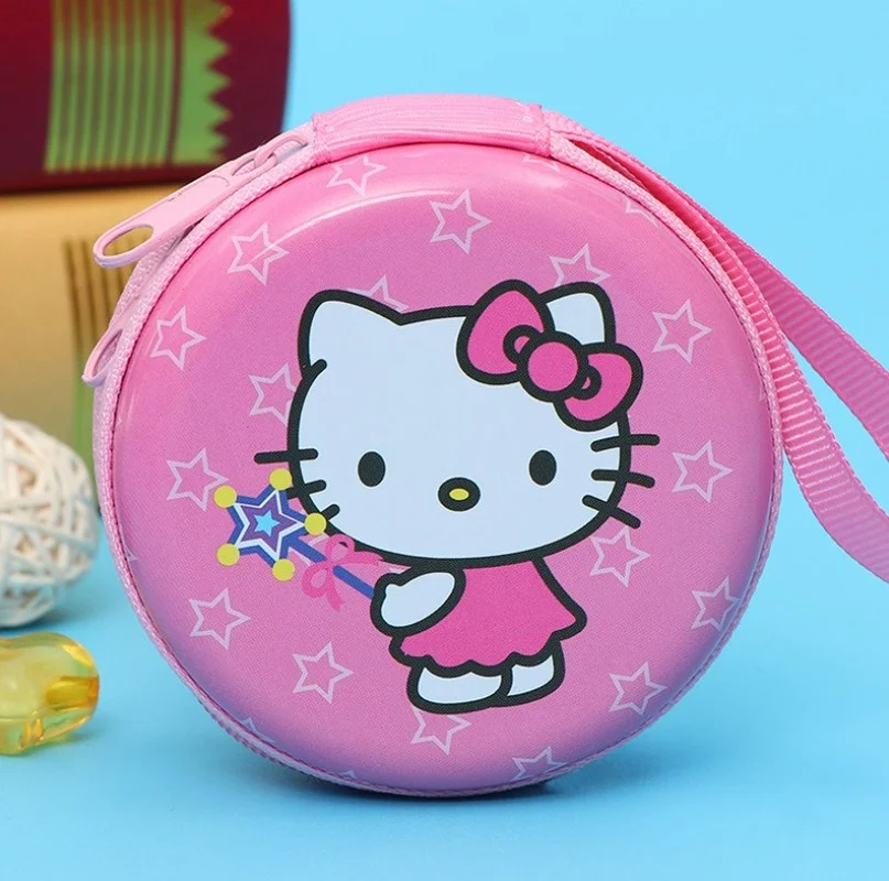 Hello Kitty Cartoon Coin Pouch Purse Sanrio Creative Small Wallet Wholesale My Melody Bags Girls Purse Kawaii Wallet Kid Purses