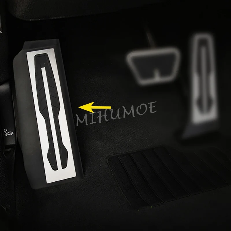 Auto Footrest Foot Rest Dead Pedal Pad Cover For BMW 740i 750i Series G11 G12 2016 2017 2018 2019 2020 2021 2022 Car Accessories
