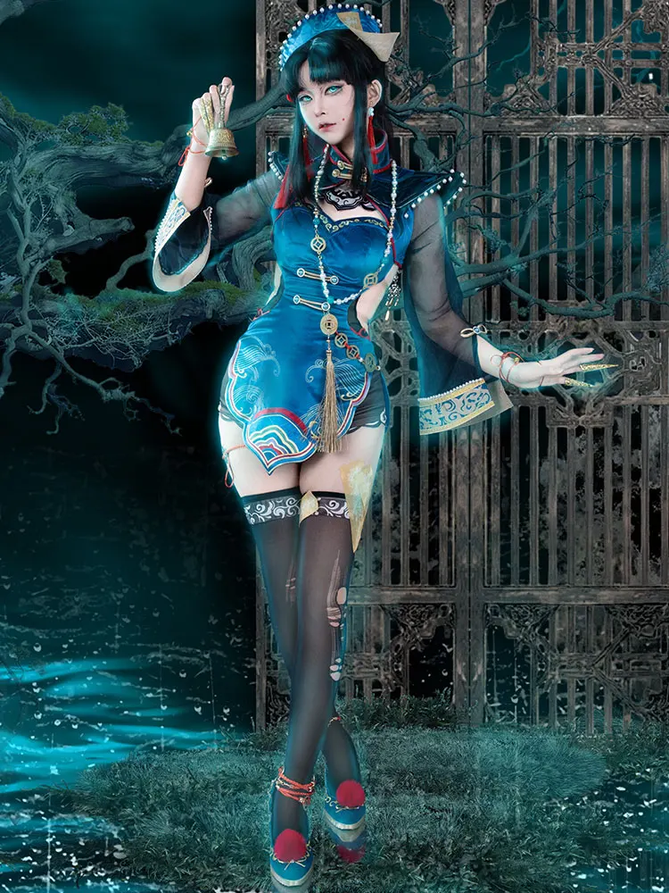 

Naraka Bladepoint Tessa Cosplay Costume Adult Carnival Anime Halloween Costumes Little zombie Women Game Uniform