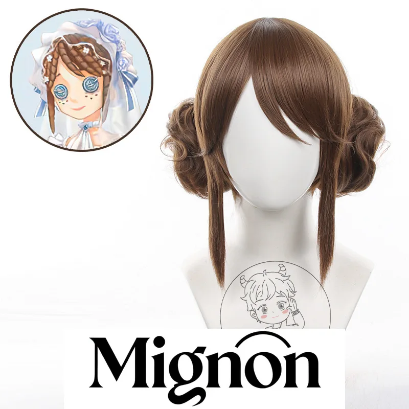 

Identity V Gardener cosplay wig confession diagnosis Valentine's Day separate hair package Halloween gift