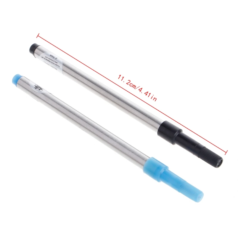 Jinhao Roller Ball Rollerball Caneta Recarga Cartucho Azul Preta 0,7mm QXNF