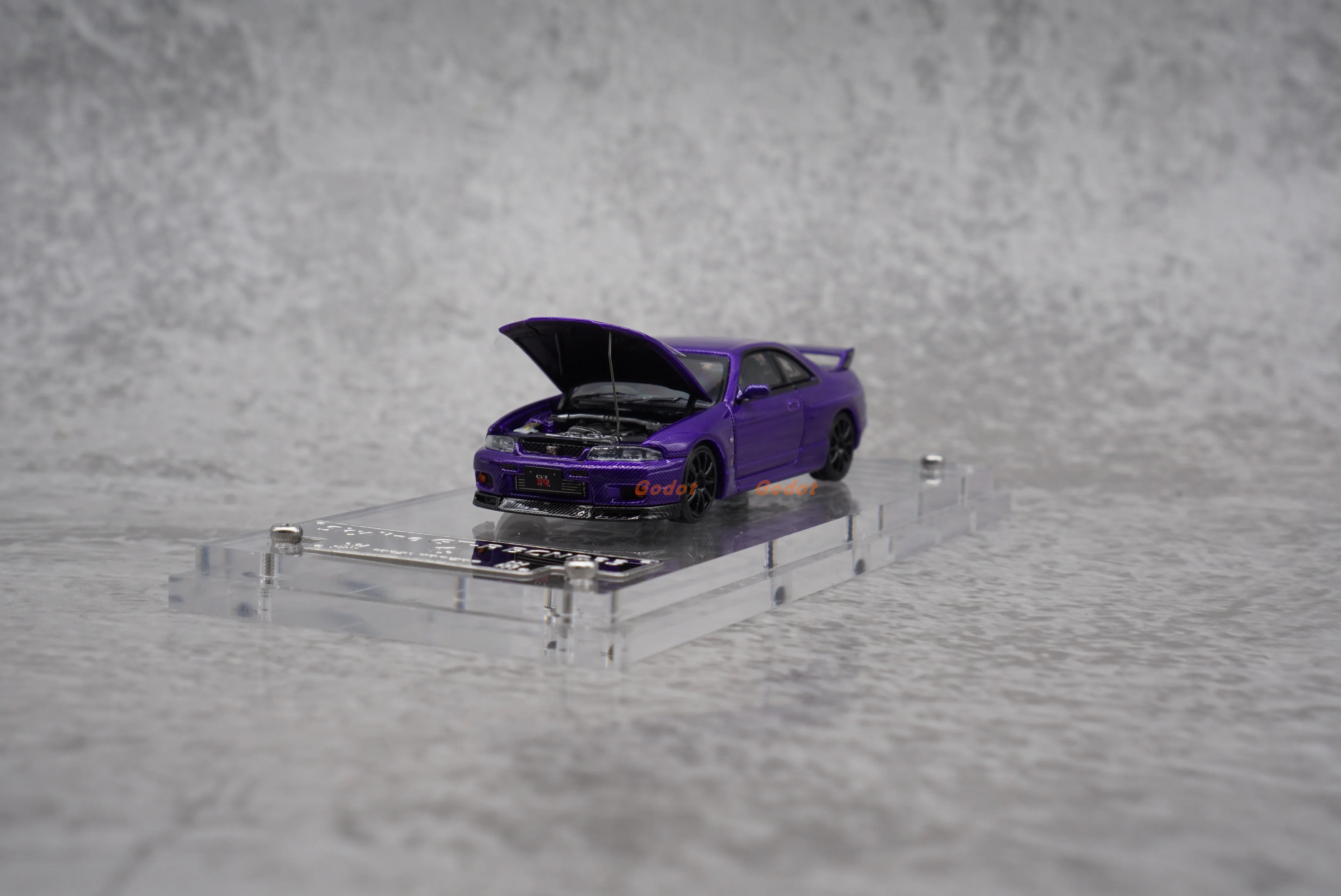 FH 1:64 kyline nismo R33 modelo de coche de aleación fundido a presión juguetes y regalos para niños