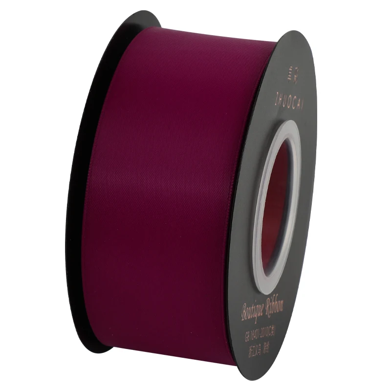 18meters/roll 4cm Double-sided Milk Silk Polyester Ribbon Wedding Decorative Ribbons Gift Wrap DIY Handmade Clothing Material