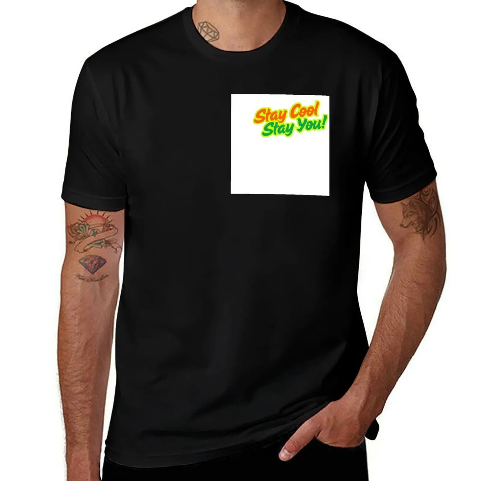 Stay Cool, stay You T-Shirt funny costumes graphic t shirts topping men clothes