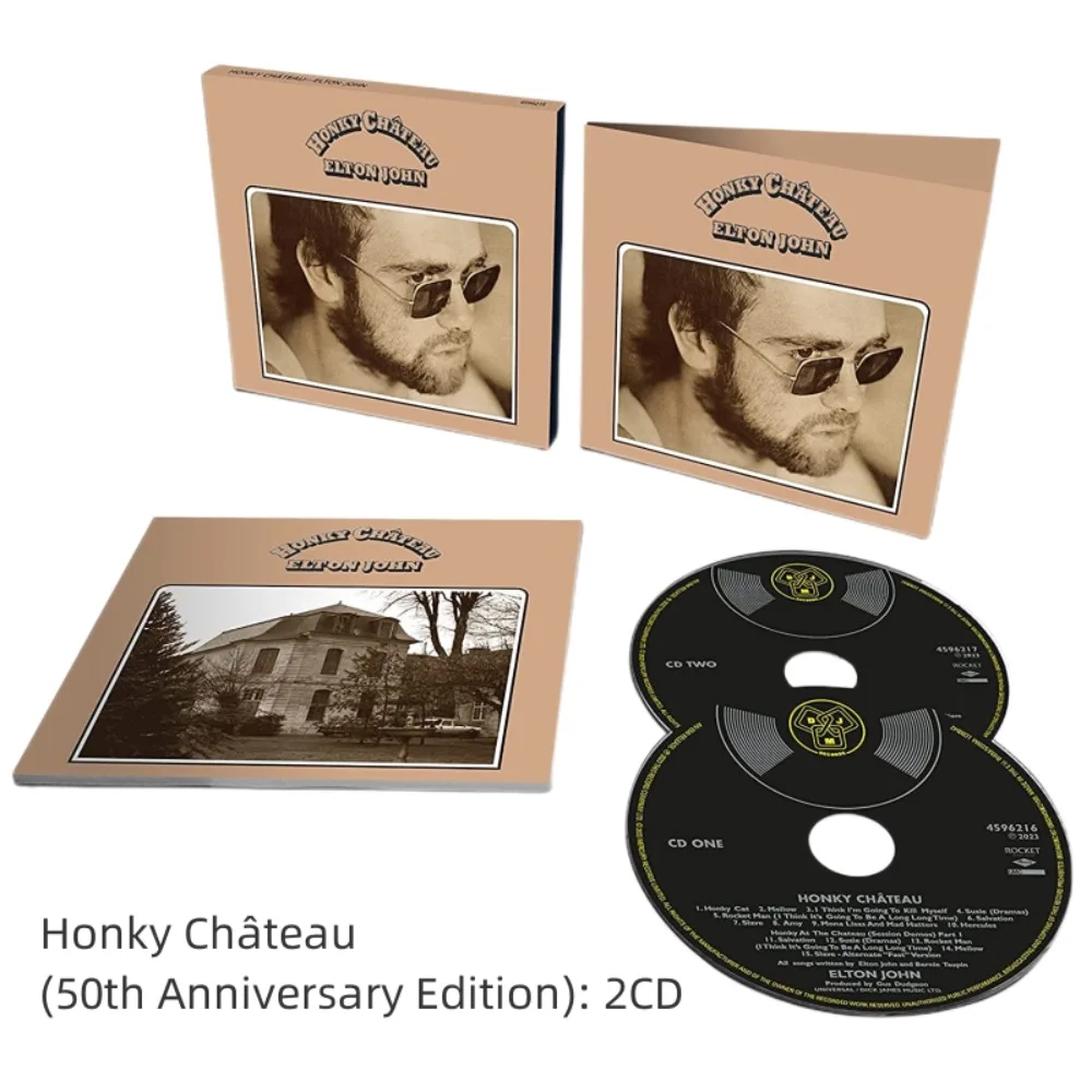 

Элтон Джон: Honky Chateau, юбилейное издание к 50-летию | Классическая рок-поп-музыка, фортепианная рок-музыка | Записанный на CD диск для домашней и автомобильной аудиосистемы