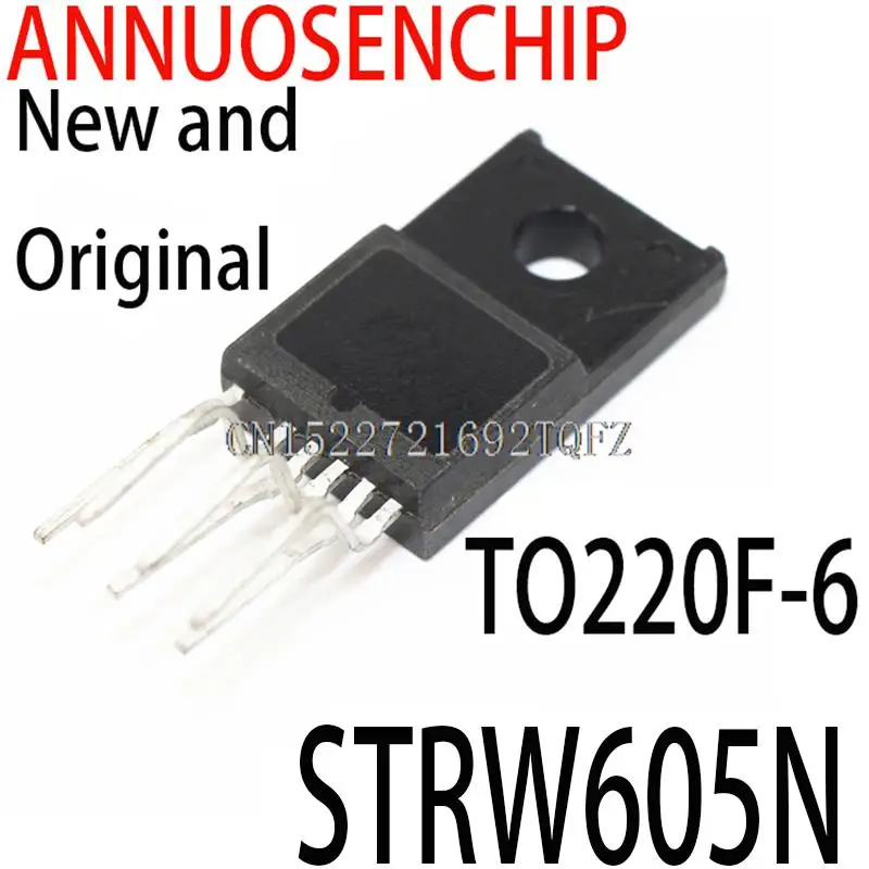 5PCS/LOT New and Original STR W6053S STR W605N  TO-220F-6  STRW6053S STRW605N