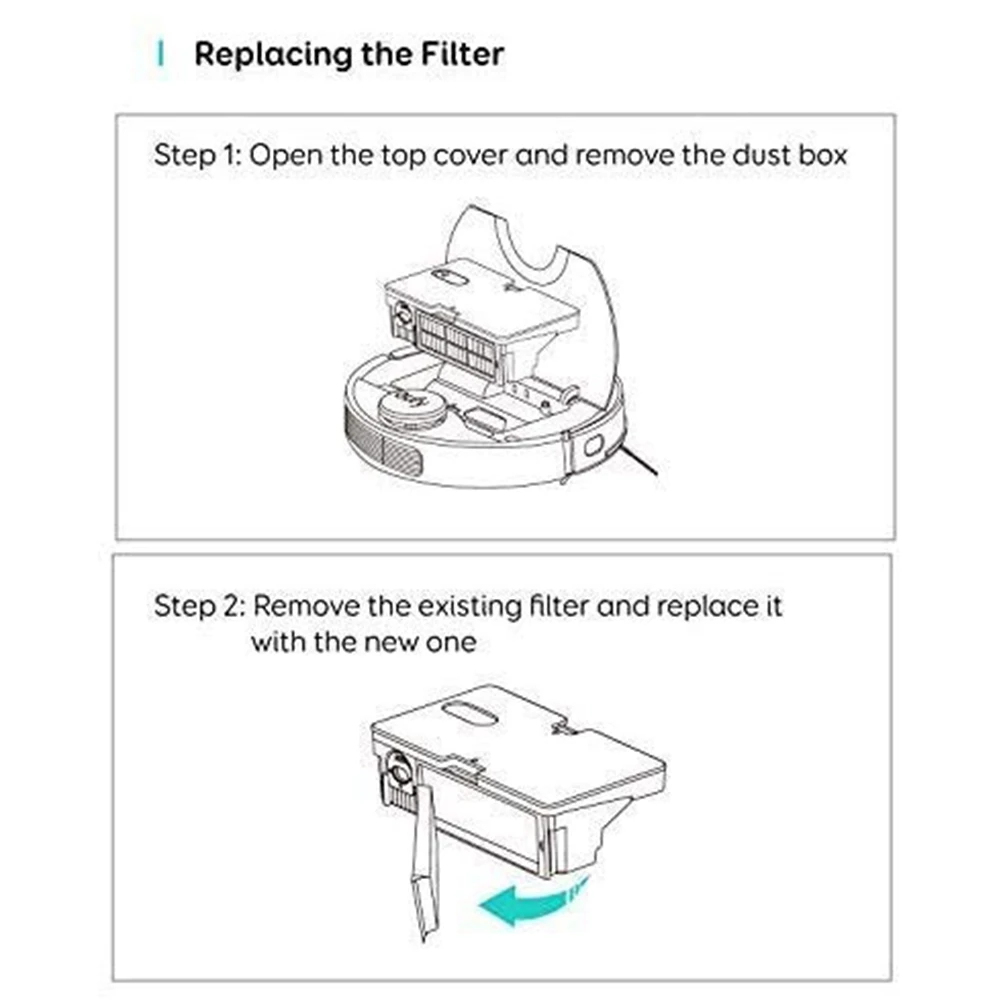 Kit de pièces de rechange pour aspirateur robot hybride Fy RoboVac L70, kit d'accessoires