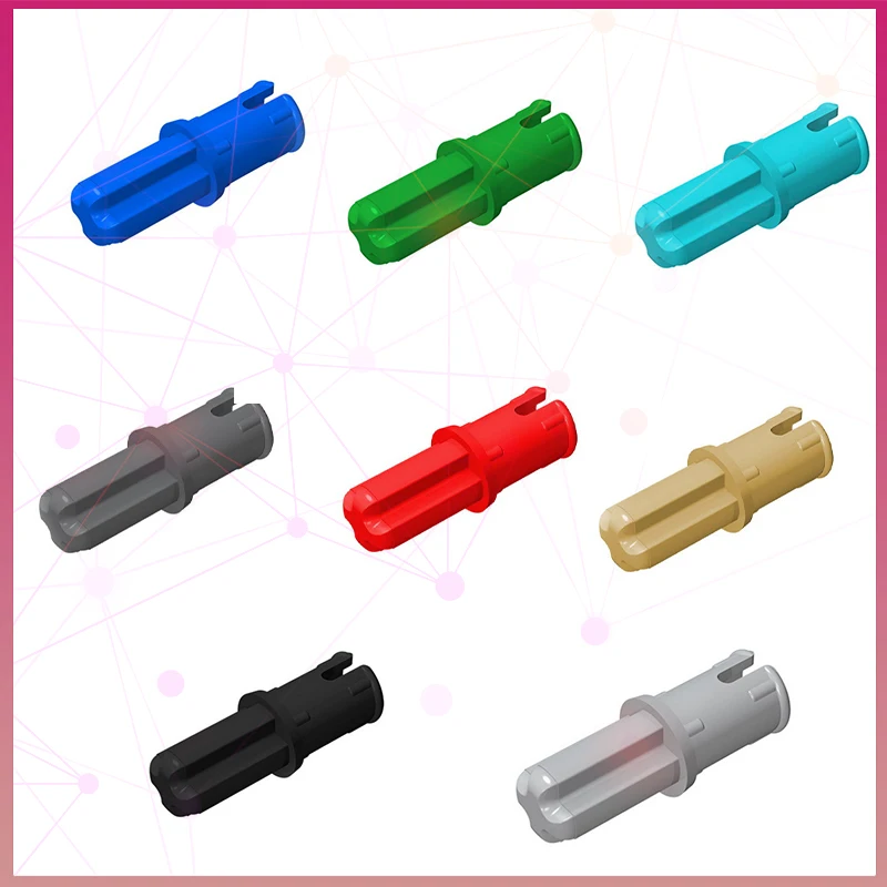 43093 1x1 Zeer compatibele bouwstenen Technic As Pin met Wrijvingsranden Kleine deeltjespuzzel Kids DIY speelgoed 50G 192 STUKS