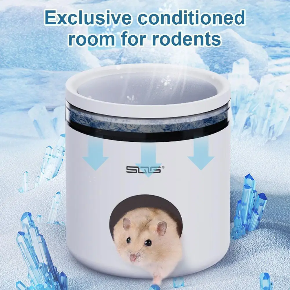 Hamster Nest Hideaway House Spring And Summer Air Conditioning Golden Bear Sleeping Nest Cooling Summer Heat Small House Igloo