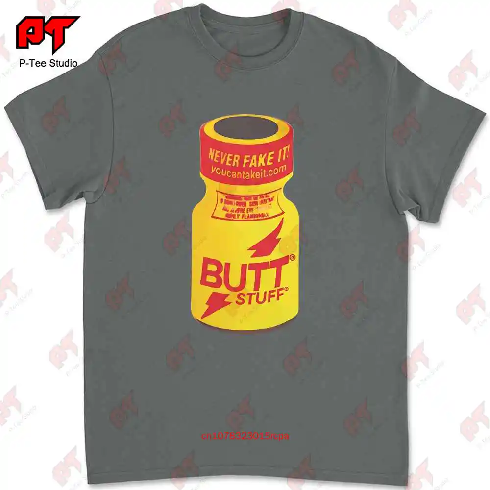 Poppers T Shirt Butt Stuff Lgbt Dirty Gay Queer Gays Funny 87TT