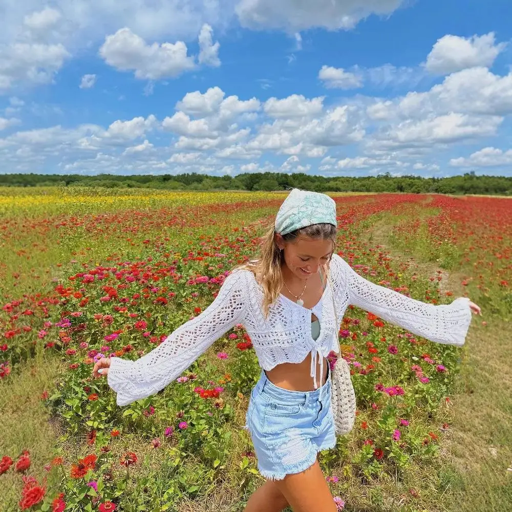Faionable camisola de malha feminina v-ne corda amarrada cor pura primavera verão nova chegada longo sve outono temporada vestuário
