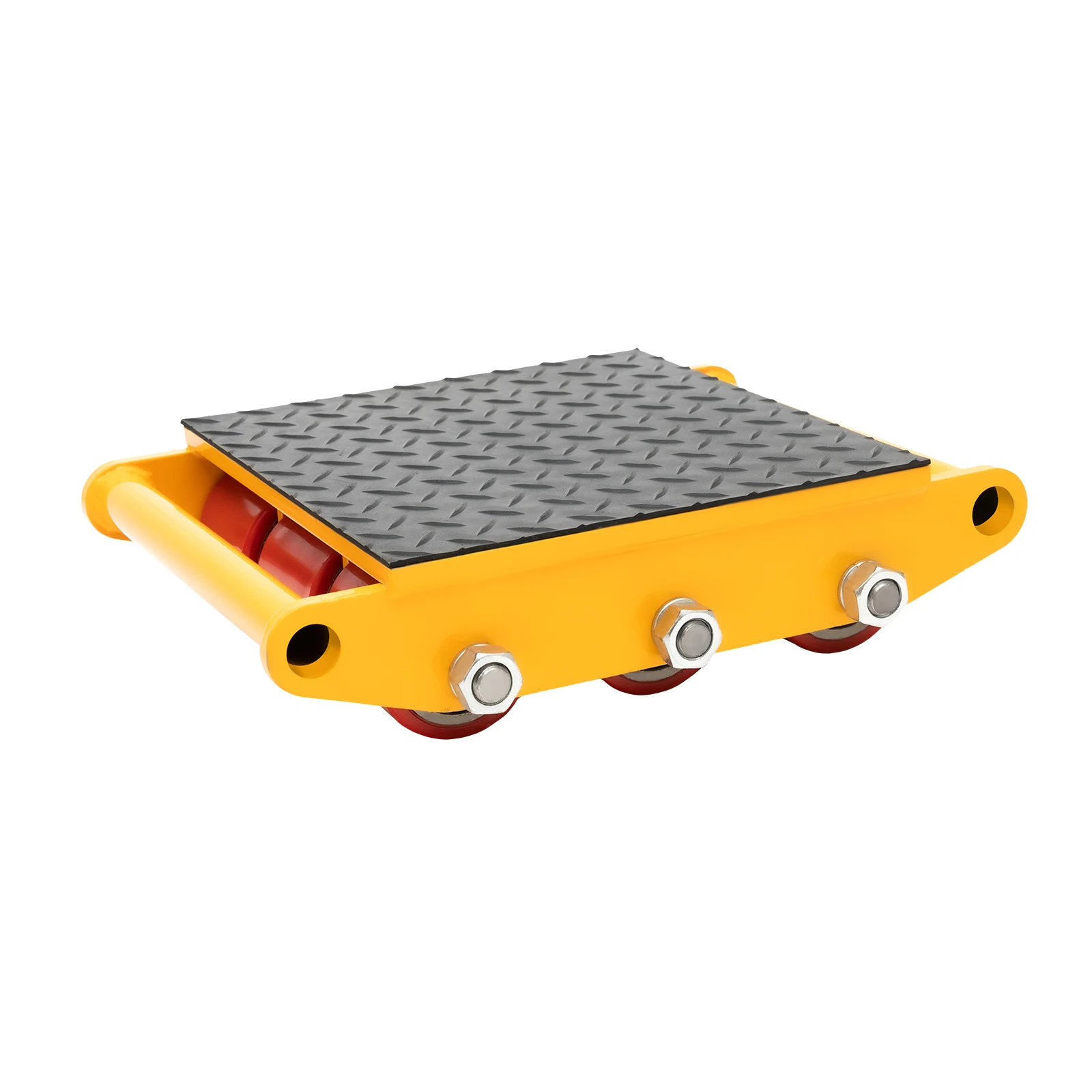 15T Machine Dolly Skate 9 rollen Machinery Mover Skate Dolly voor het verplaatsen van transportuitrusting