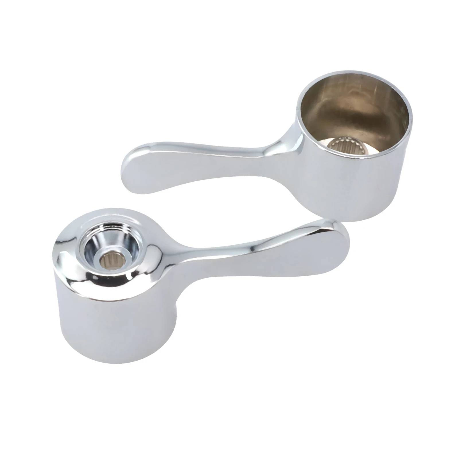 Suitable Brand New Basin Sink Tap Lever Head DIY Use 1/4 Turn 2 Tap Hole Accessory Bathroom Conversion Elements