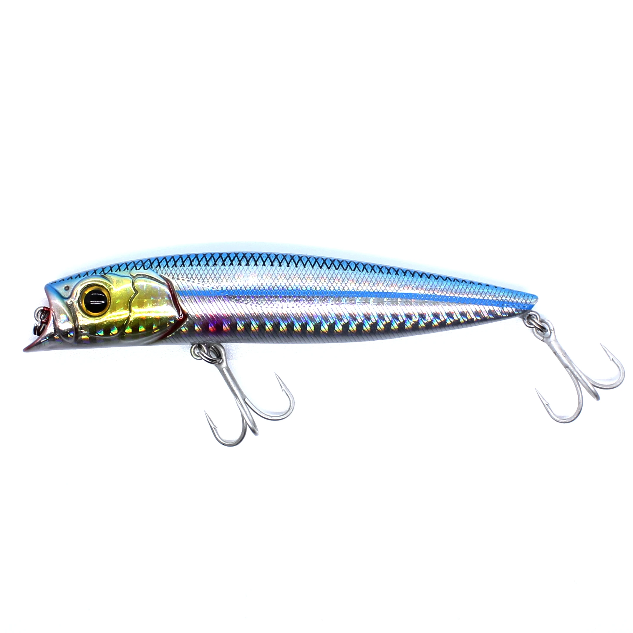AOCLU Schwimmdock Jerkbait Wobbler 115mm 14g Topwater Popper Harte Köder Minnow Angeln Locken Flach Taucher Schwimmer Für Meer bass – Detail 10