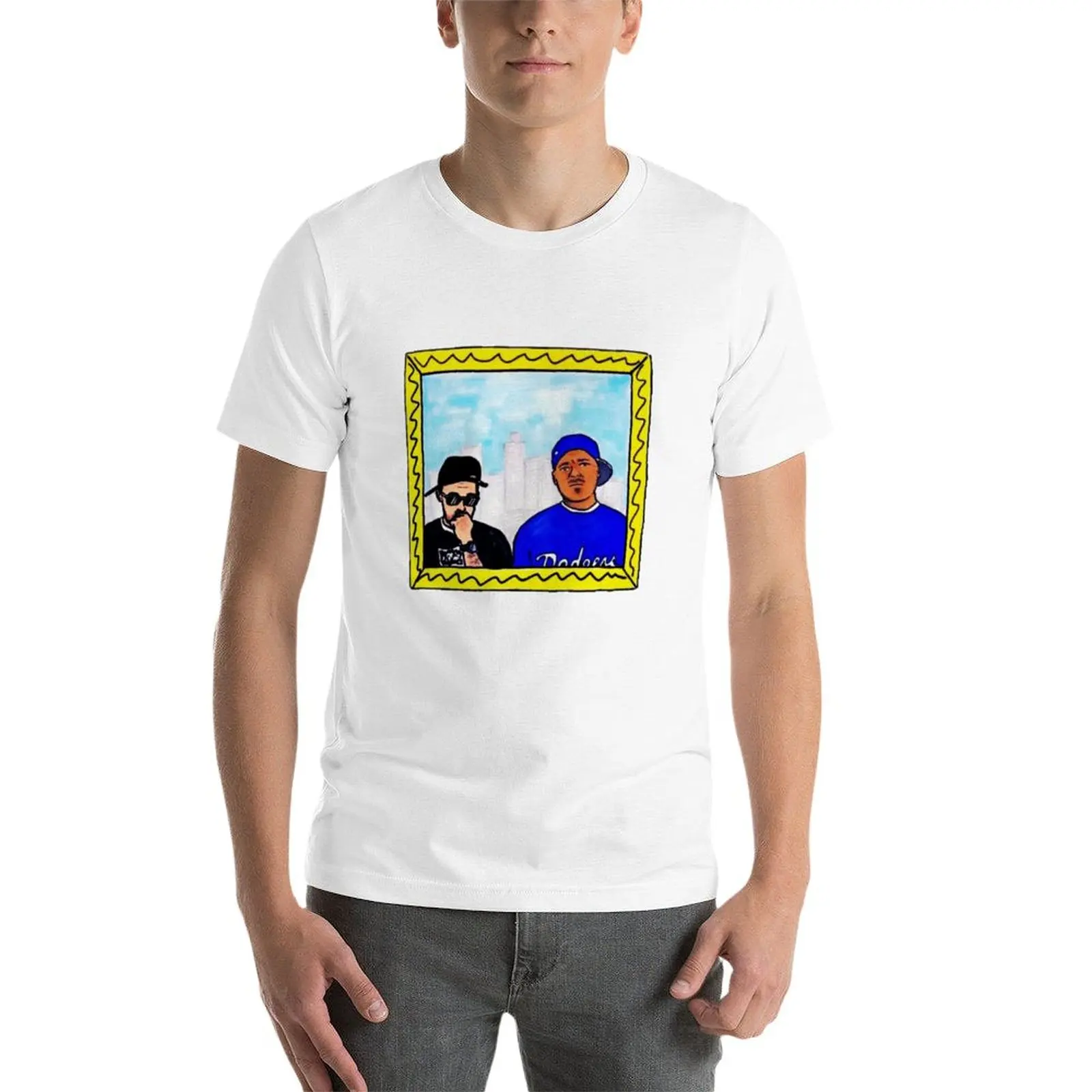 New People Under The Stairs Sincerely The P Hip Hop Rap Underground T-Shirt kawaii clothes funny t shirt mens vintage t shirts image 3