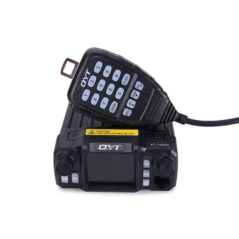 QYT KT-7900D 25W car mounted mobile two way radio base radio in vehicle two way radio wireless speaker walkie talkie