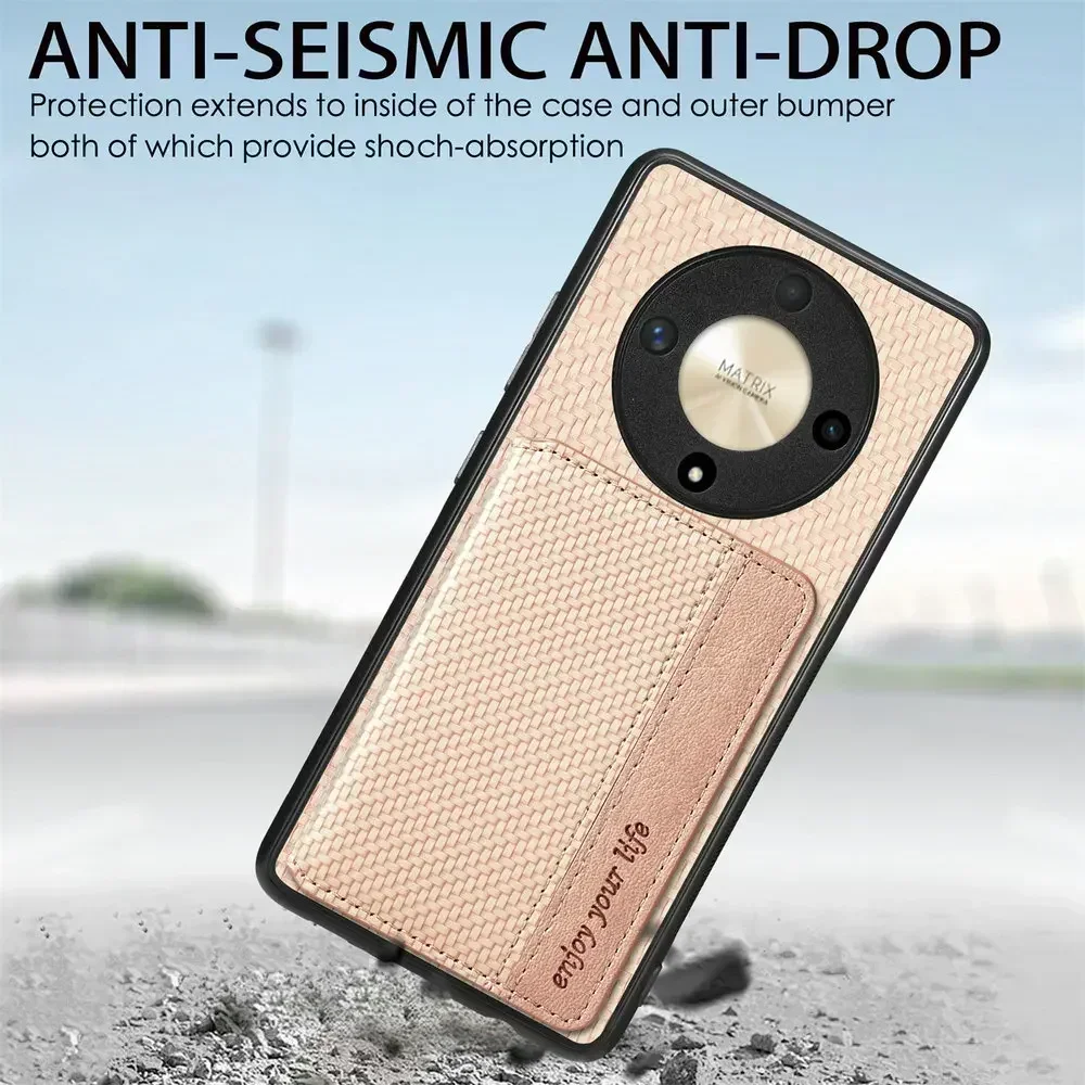 HONOR MAGIC 8 Pro 7 LITE 6 Pro 5G Leather Card Cover Magnet RFID Funda Honor Magic 8 Lite Case Phone Magic7 Pro 7 6 Back Etui