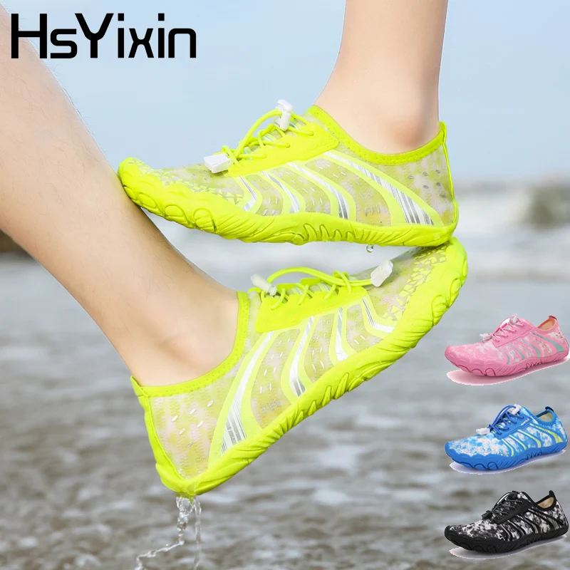 

Мужская, женская, детская пляжная обувь, быстросохнущая, легкая уличная обувь босиком, уличные кроссовки, аква-обувь, йога, рыбалка, wa