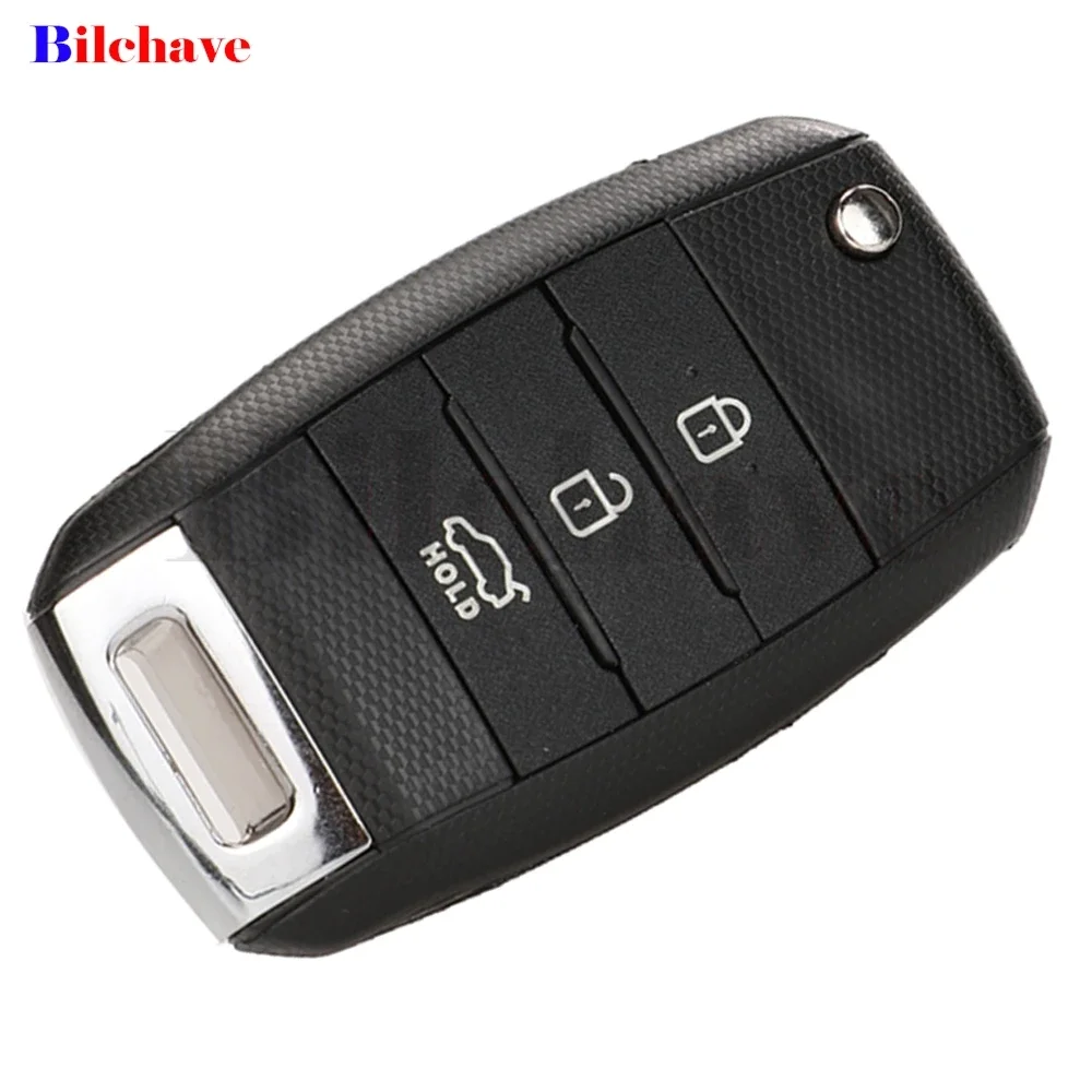 jingyuqin Remote Key Fob Case Shell For KIA Sorento Carens Entry 3/4 Buttons Replacement
