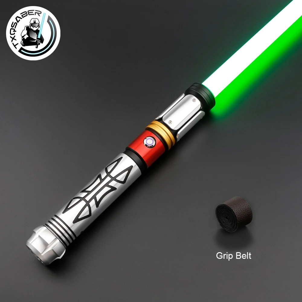 

TXQSABER Lightsaber SNV4 Neo Pixel Bluetooth App Control Smooth Swing Metal Hilt Blaster Laser Sword Padawan Cosplay Toys ET5