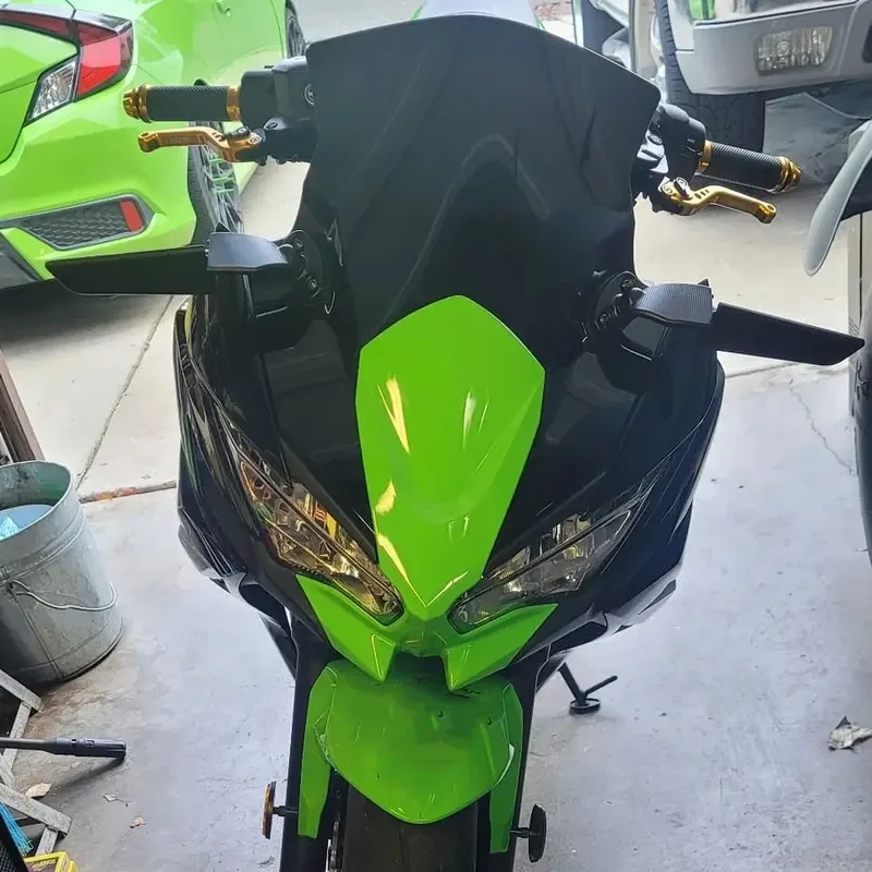 For Kawasaki Ninja 650 ER6F ER6-F 2020 -2023 2024 ER 6F Motorcycle Side Mirrors Winglets Wind Wing Adjustable Rotating Rearview