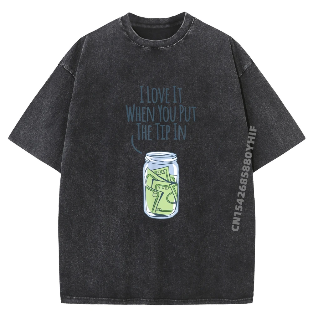 

For Bartender Mens Designer Graphic T Shirt Luxury Brand Big And Tall Washed Style Vaporwave Printed Clothes