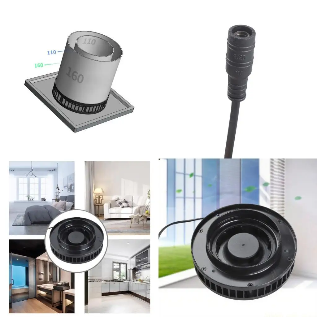 

Многоцелевой воздушный двигатель A2BE, эффективный вытяжной вентилятор, линейный канальный вентилятор 4/6 дюймов для мастерских