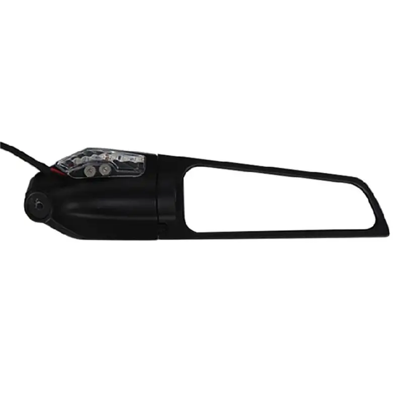 ac29-Side Mirror Winglet With Lights Adjustable Rotating Rearview Mirrors Wind Wing For DUCATI Panigale 959 1299 2016-2020