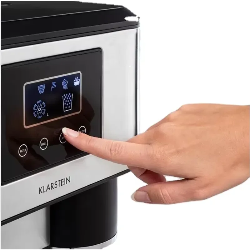 For Electric 15-18kgs Mini Ice Cube Slush Machine Commercial Portable Ice Coffee Tabletop Ice Dispenser Crusher