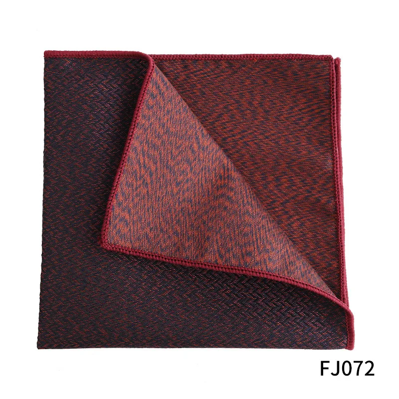 Vintage Men's Suit Pocket Towel British Stripe Check Cashew Flower Fit Annual Meeting Wedding Formal Suit Handkerchief Gift