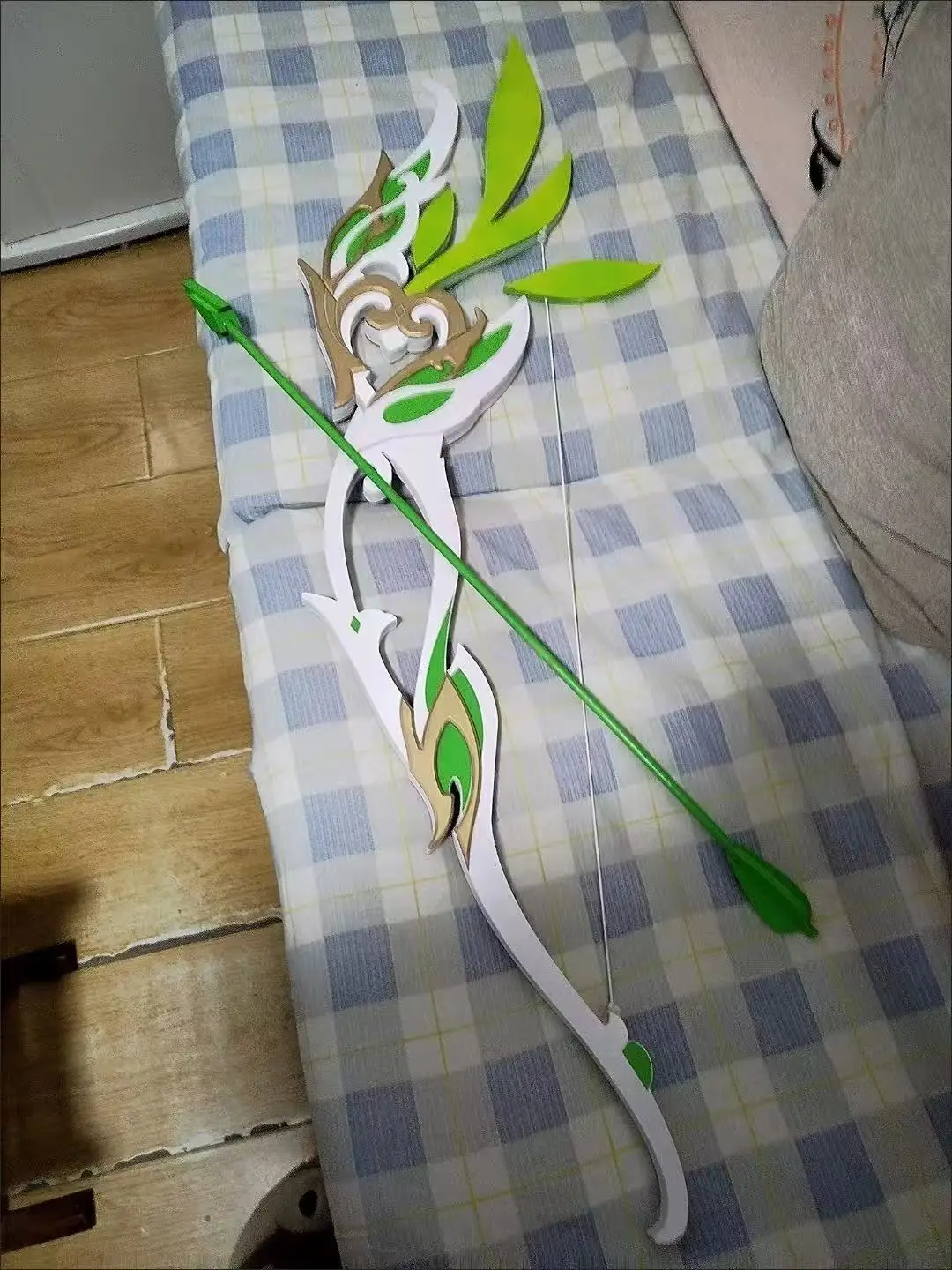 Tighnari Nahida Huunter`s Cos Bow and Arrow Weapons Game Genshin Impact Cosplay Props Halloween Chrristmas Party Costume Prop 3