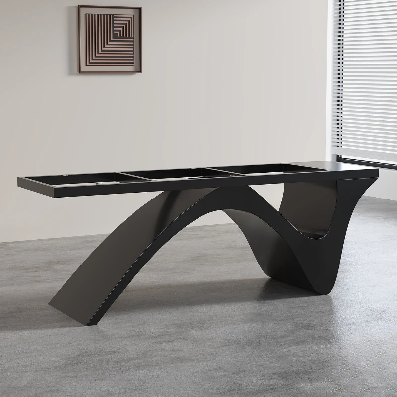 Carbon steel table, leg bracket metal office desk