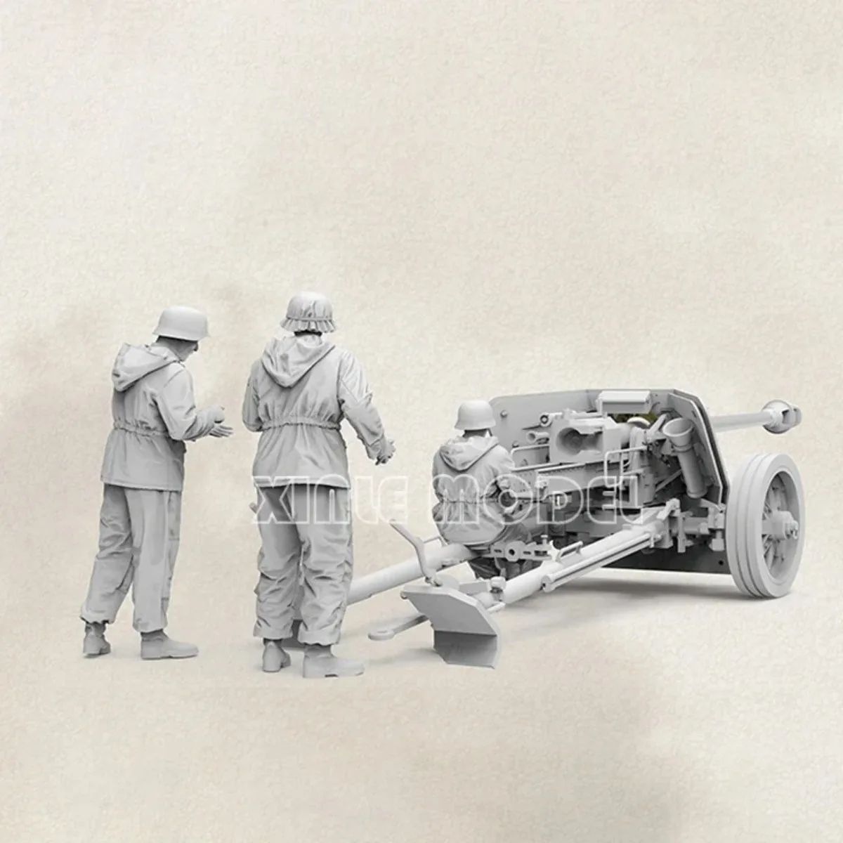 

Комплект модели танка BORDER, немецкий противотанковый пистолет PAK40 75 мм с 3 артиллериями 1/35 BT-051