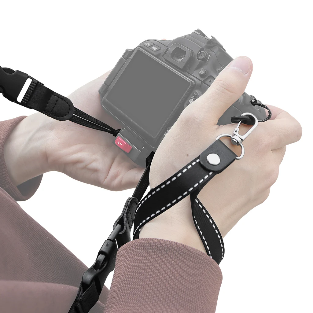 Camera Strap Adjustable Shoulder Neck Belt Quick Release Buckle for Sony for Canon Nikon Fuji DSLR Mirrorless Rope Accessories