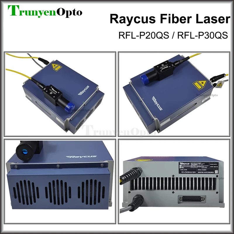 Raycus 20W 30W Q-switched Pulse Fiber Laser Source 1064nm High Quality Module for Metal Marking and Engraving Machine