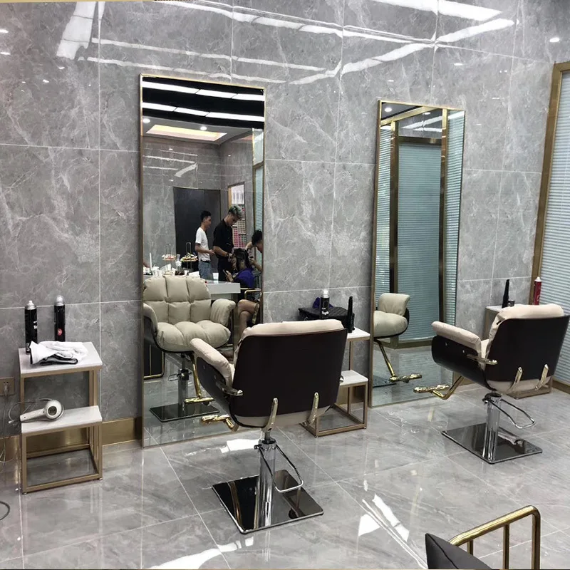 New Internet celebrity hair salon Modern liftable rotating barbershop chair